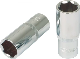 KS Tools CHROMEplus Außensechskant Steckschlüssel 3/8", 13x63mm