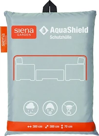 Siena Garden AquaShield Schutzhülle für Gartenbank 300x300x70cm