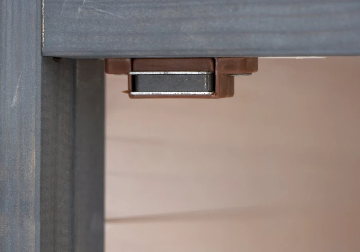 Kerbl Katzenschrank Ida, weiß/blau