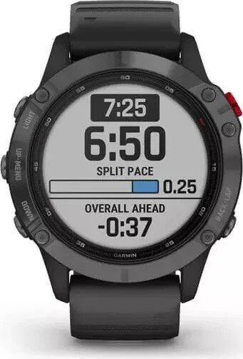 Garmin Fenix 6 Pro Solar slate grey/black