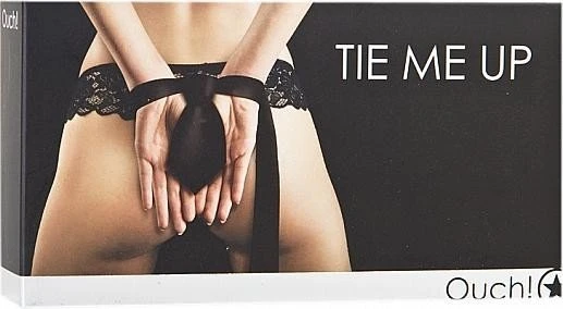 Ouch! Tie Me Up schwarz