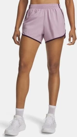 Under Armour Fly By 8cm Hose kurz mauve pink/purple echo/reflective (Damen)