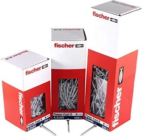 fischer PowerFast FPF II CTP BC T20 5x60 Spanplattenschraube, 5x60mm, 500 Stück