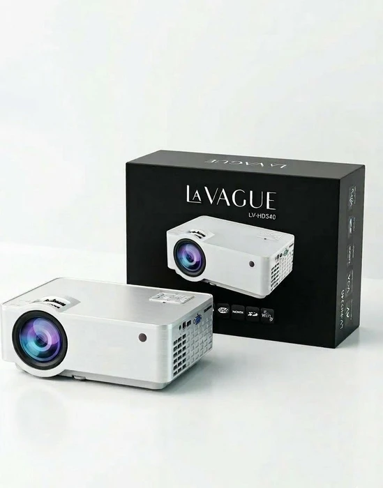 La Vague LV-HD340 Wi-Fi LED-Projektor weiß