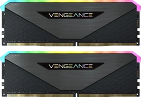 Corsair Vengeance RGB RT Gunmetal UDIMM 32GB Kit, DDR4-3200, CL16-20-20-38