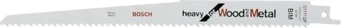 Bosch Professional S1111DF Heavy for Wood and Metal Säbelsägeblatt, 5 Stück