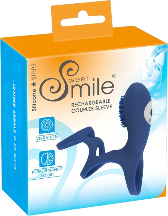 Sweet Smile Rechargeable Couple Sleeve