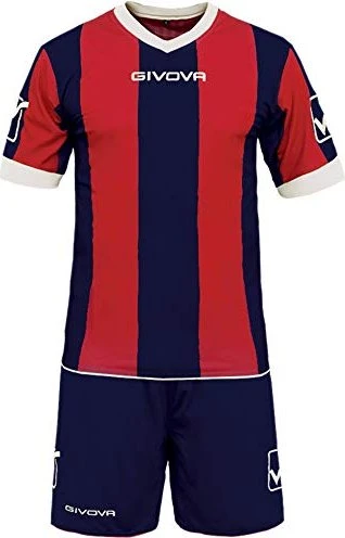 Givova Kit Catalano MC Set blau/rot