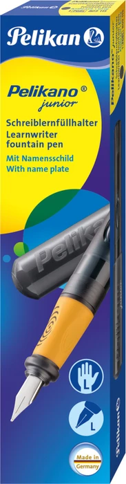 Pelikan Pelikano anthrazit, linke Hand