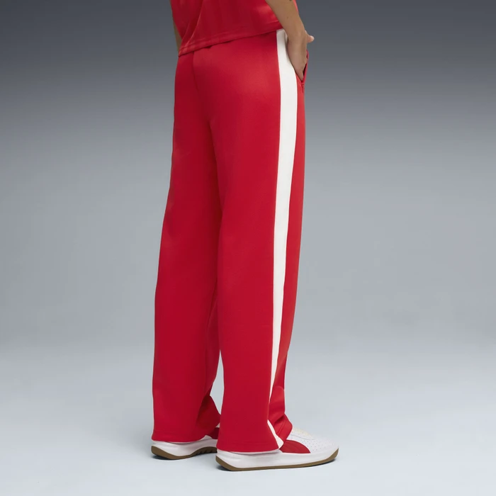 Puma T7 Always On Straight Trainingshose lang for all time red (Damen)