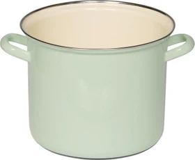 Riess Classic Topf mit Chromrand 22cm 6l nilgrün