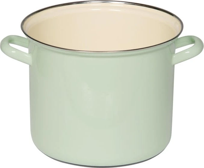 Riess Classic Topf mit Chromrand 22cm 6l nilgrün