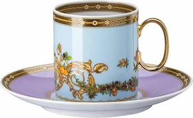Rosenthal Versace Le Jardin de Versace Kaffeetassen-Set 230ml, 2-tlg.