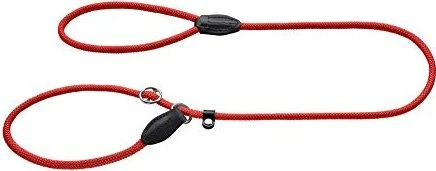 Hunter Freestyle Retriever-Leine, mit integrierter Halsung, 0.8x120cm, rot (40768)