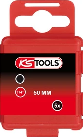 KS Tools Classic Innenzwölfkant Bit 1/4", M8x50mm, 5 Stück