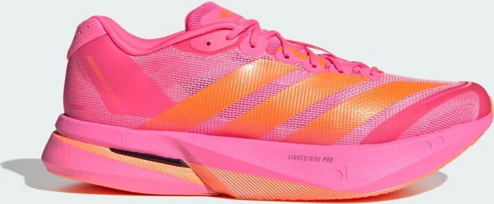 adidas Adizero Boston 13 lucid pink/lucid orange/iron metallic (Herren)