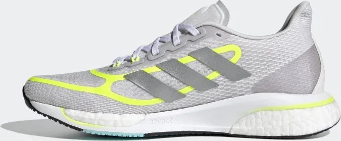adidas Supernova+ dash grey/solar yellow/cloud white (Damen)