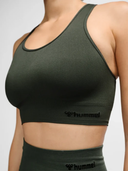 hummel Seamless Sports Top Funktionsshirt ärmellos climbing ivy (Damen)