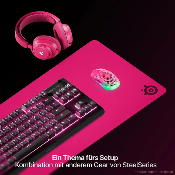 SteelSeries QcK Heavy XXL, 900x400mm, magenta