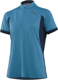 Löffler Alpha 23 Half-Zip Trikot kurzarm bluebird (Damen)