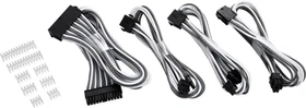 Phanteks Verlängerungskabel Kit für Netzteile, weiß/grau, 500mm (PH-CB-CMBO_WG)