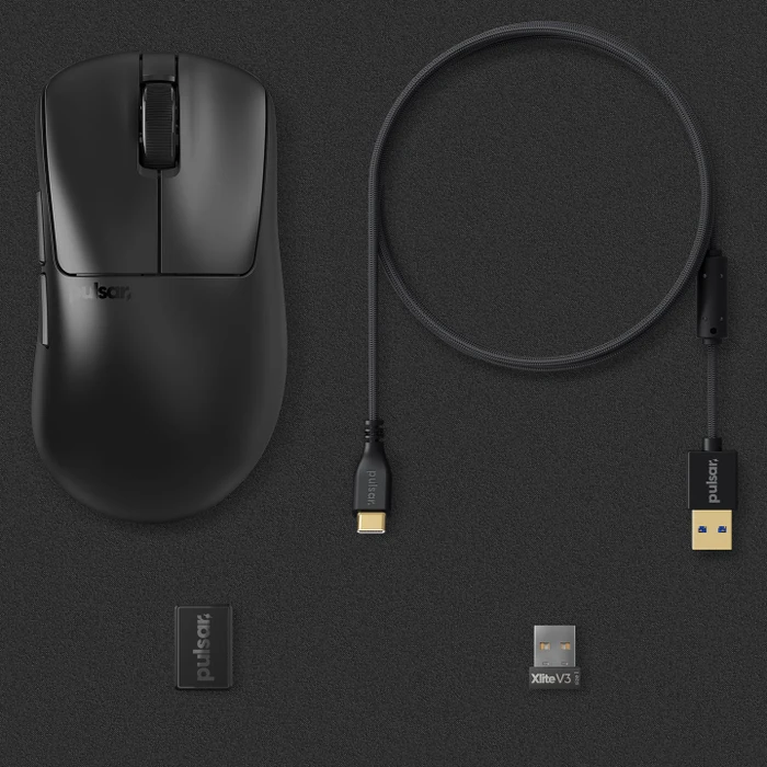 Pulsar Gaming Gears Xlite v3 Mini Wireless schwarz, USB