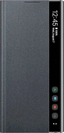 Samsung Clear View Cover für Galaxy Note 10 schwarz