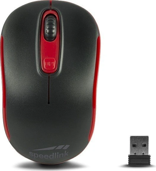 SPEEDLINK CEPTICA Mouse - Wireless, black-red Image
