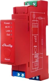 Shelly Pro 1PM, DIN-Schienen-Schaltmodul mit Strommessfunktion, 1-Kanal, Schaltaktor