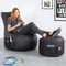 Gamewarez Gaming Sitzsack Classic Crimson Hurricane, schwarz/rot Vorschaubild