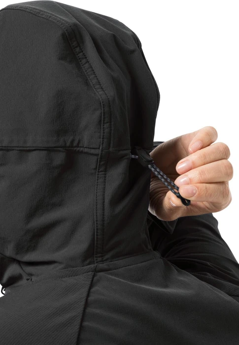 Jack Wolfskin Kammweg Funktionsjacke schwarz (Damen)