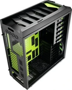 AeroCool XPredator Evil Green Edition, Acrylfenster