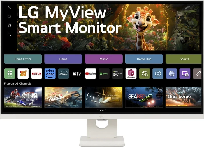 LG MyView Smart Monitor 32SR73U-W, 31.5"