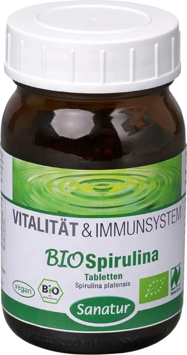Sanatur Vitalität & Immunsystem Bio Spirulina Tabletten