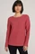 Tom Tailor Rundhalsausschnitt Strickpullover cozy pink (Damen) Vorschaubild