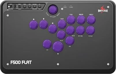 Mayflash F500 Flat Arcade Controller (PS4/PS3/Switch/Xbox One/Xbox 360/PC/MAC/SteamOS/Android)