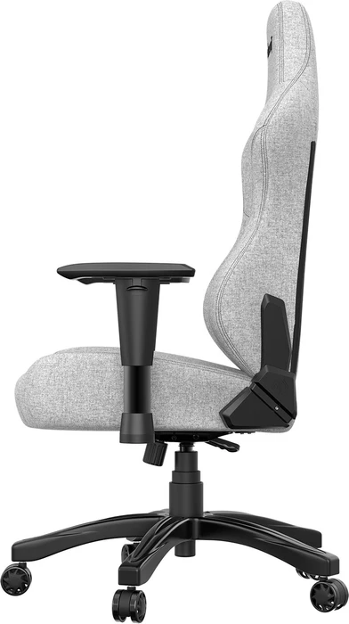 Anda Seat Phantom 3 L Gamingstuhl, Ash Gray, Stoff grau/Logo schwarz