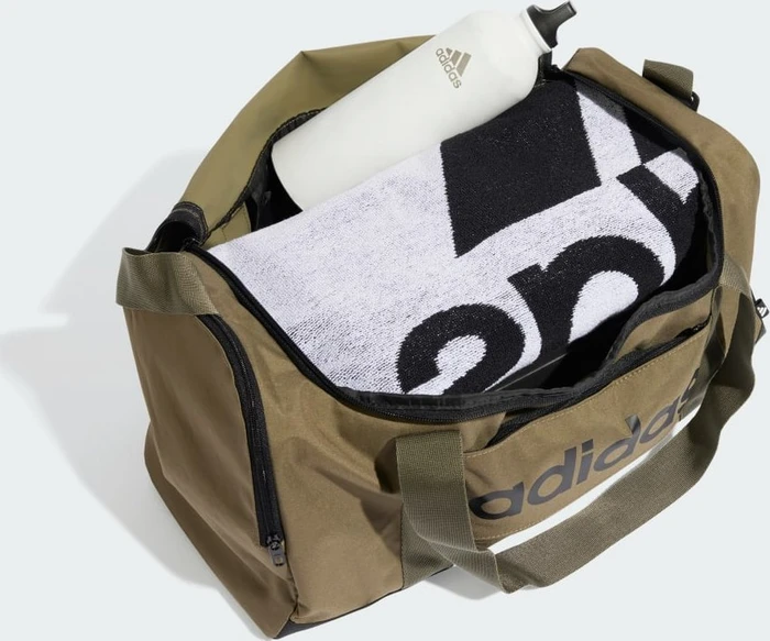 adidas Linear Duffelbag S Sporttasche olive strata/black