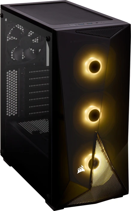 Corsair Carbide Series SPEC-DELTA RGB, schwarz, Glasfenster