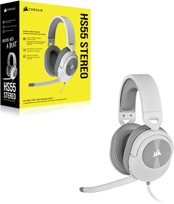 Corsair HS55 Stereo weiß