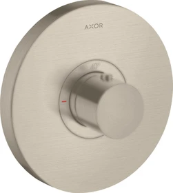 Hansgrohe Axor ShowerSelect rund Thermostat brushed nickel