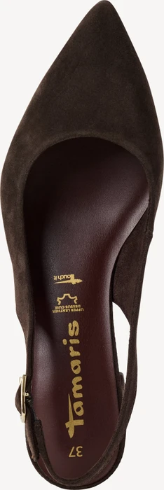 Tamaris Leder Slingpumps braun (Damen)