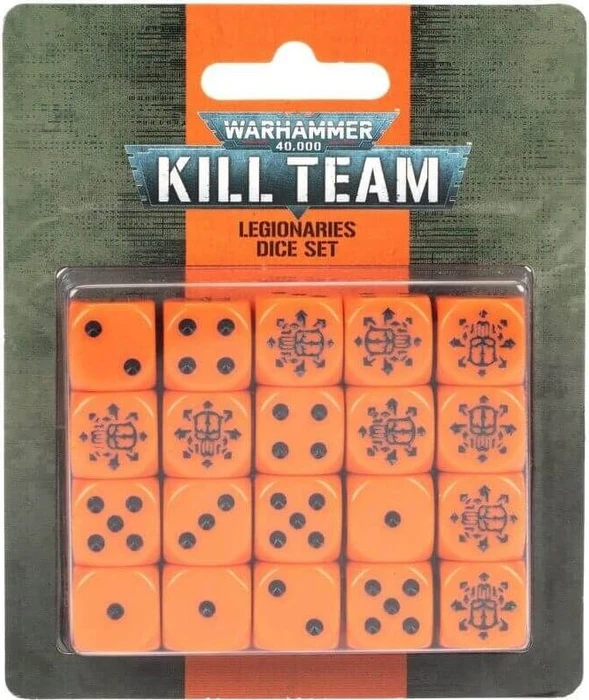 Games Workshop Warhammer 40.000 Kill Team: Würfelset Legionaries
