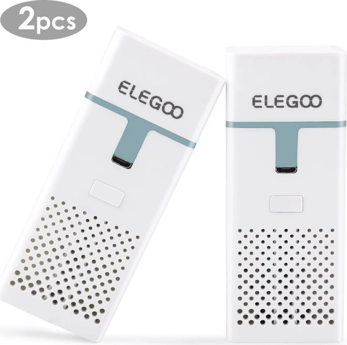 Elegoo Mini Air Purifier Aktivkohle Luftfilter für 3D-Drucker, 2er-Pack