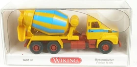 Wiking Betonmischer Volvo N10 maisgelb/hellblau