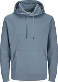 Jack & Jones Einfarbig Hoodie goblin blue (Herren)