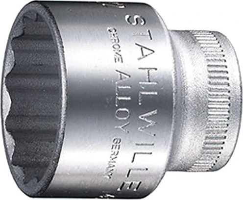 Stahlwille 45 Außensechskant Steckschlüssel 3/8", 21x34mm