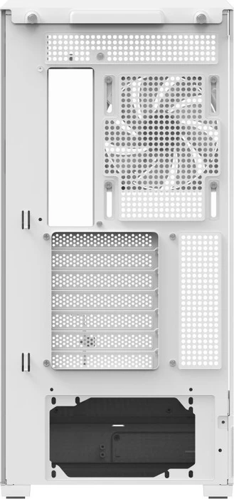 AeroCool P500B Digi White, Glasfenster