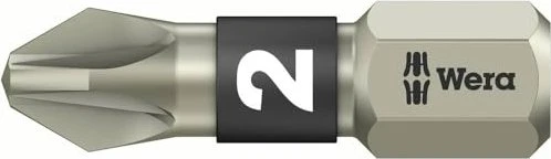 Wera 3855/1 TS Pozidriv Bit 1/4", PZ1x25mm, 1 Stück
