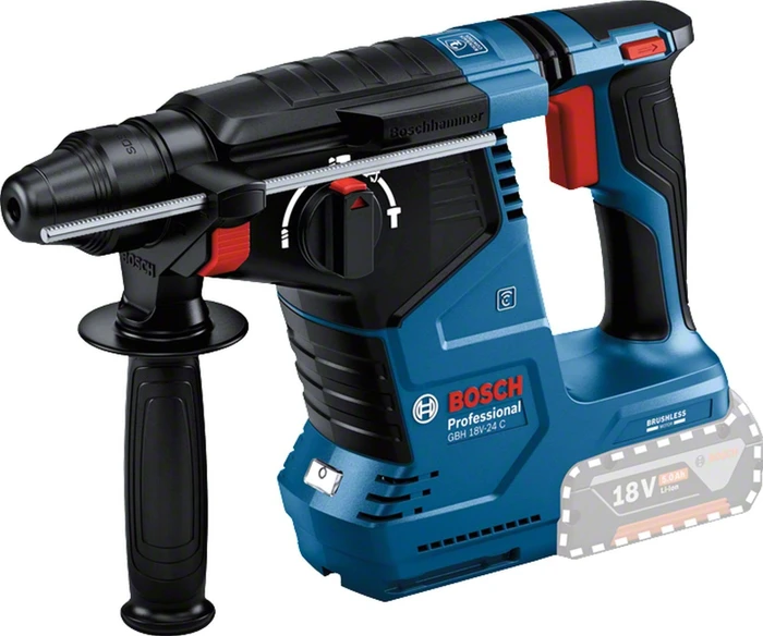 Bosch Professional GBH 18V-24 C Akku-Bohr-/Meißelhammer solo